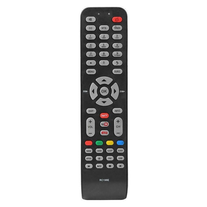Remote Control 06-519W49-C005X for Tcl Hitachi Hkpro Ekt Hyundai Smart Tv