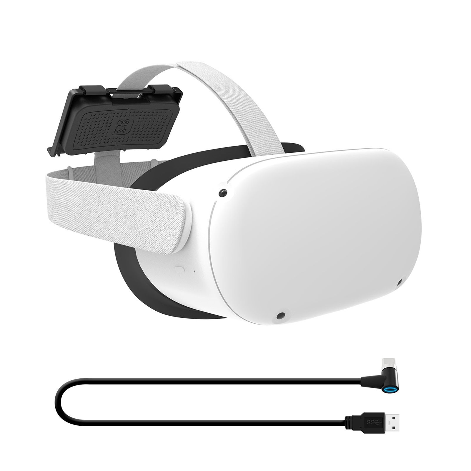 Fixing Bracket  Holder For Oculus Quest 2 Or Vive Deluxe Audio Strap, Compatibly Multiple Sizes Mobile Power