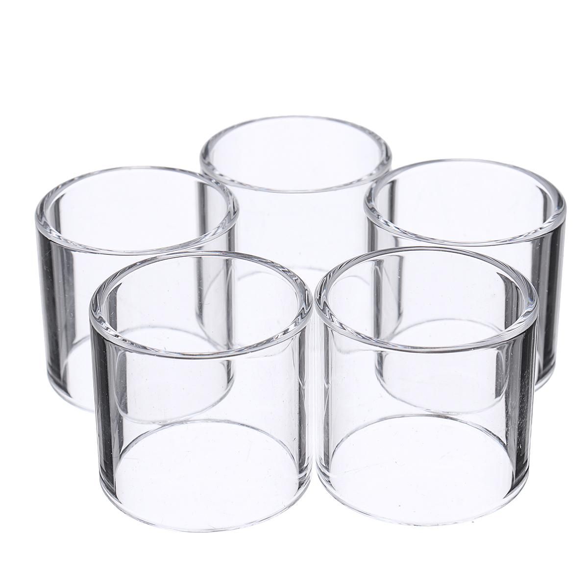 Conventional 5PCS Pyrex Replacement Glass Tube For Diablo RTA 2.5ml 22mm Tank