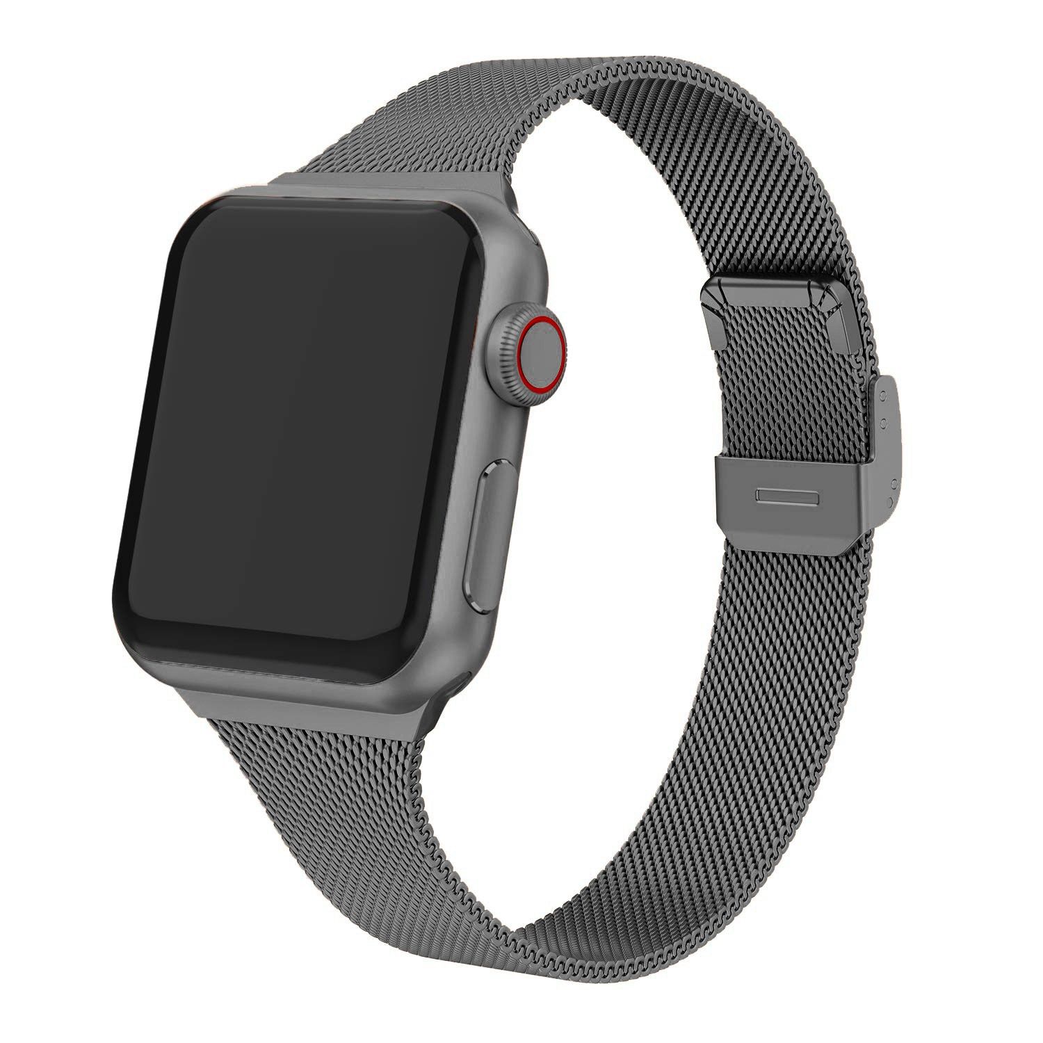 Milanese strap For Apple Watch band 44mm 40mm iWatch band 42mm/38mm Stainless steel bracelet Apple watch series 5 4 3 SE 6