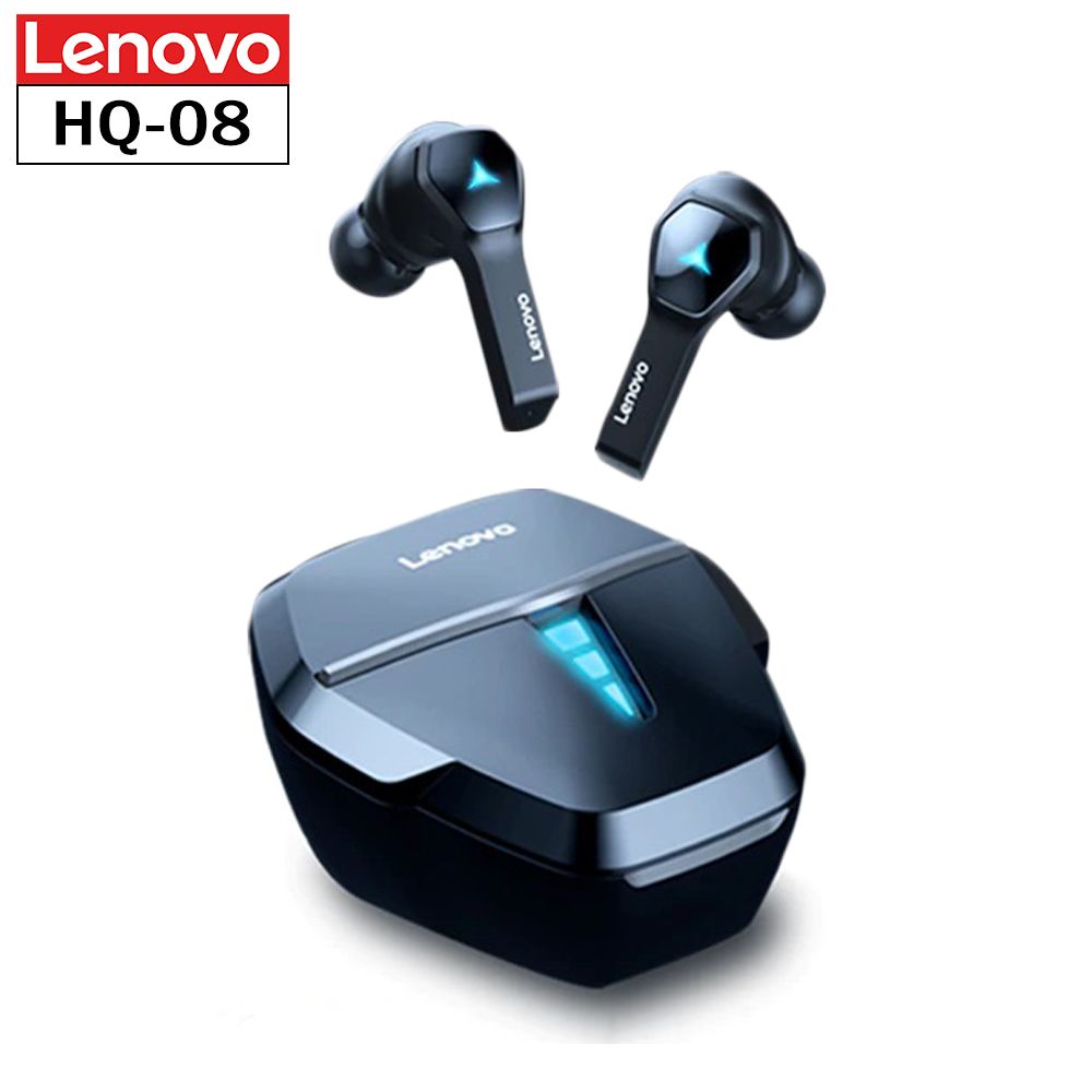 Lenovo HQ08 Bluetooth Gaming Earbuds 360° stereo surround sound Low Latency Gaming TWS