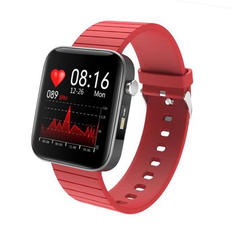 NYT New T68 Smart Watch Men Body Temperature Detection Ecg Ppg Waterproof Camera Weather Bluetooth Sports Pedometer Smartwatch