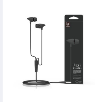 ..UiiSii. C100, In-Ear Headset with Microphone (Black ) - Ear Phone - Earphone