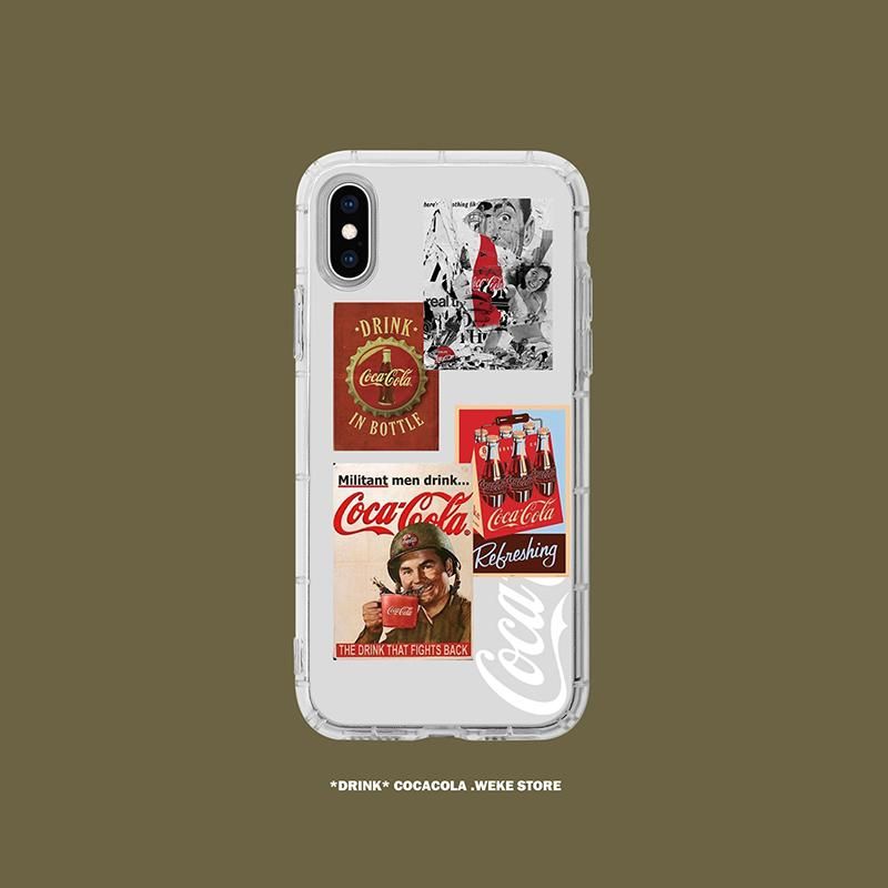 Simple Transparent Case for iPhone 11 Pro Max 6 6s 7 8 Plus Fashion  Soft Phone Full Cover Cases for iPhone X Xs Xr 7P 8P Cartoon Cute Casing