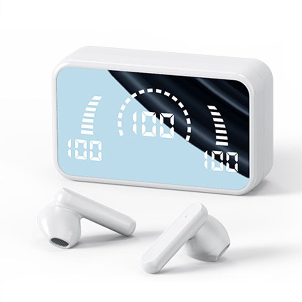 S20 Mirror Wireless Headset 5.2 Mini Binaural Invisible In-ear Long Standby