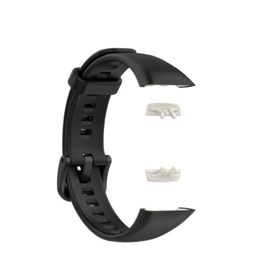 Huawei Honor band 6 smart watch replacement Silicone strap-Black