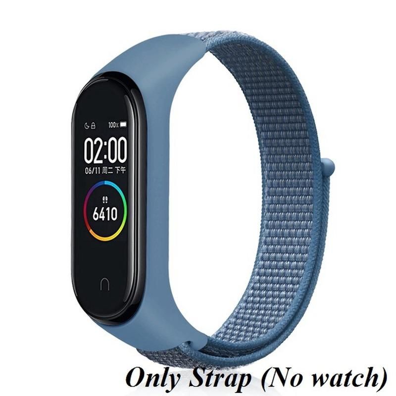 Band 5 Nylon Febric Sport Strap watch Silicone wrist strap