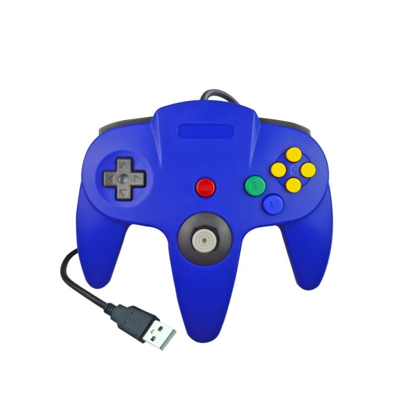 New Wired USB Gamepad joystick for N64 Classic Game Controller joypad For Windows PC MControl