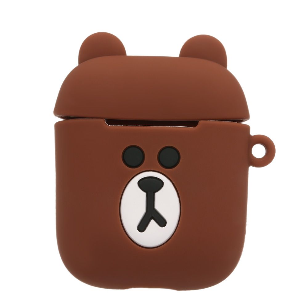 Silicone Earpho-ne Case Compatible with AirPods wir-eless Headpho-nes Protective Cover Skin Accessories Compatible with Apple Airpods Charging Box
