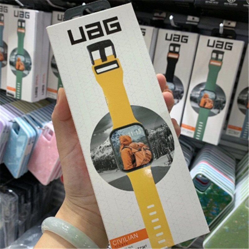 High quality silicone strap for Apple Watch band 44/42mm 40/38mm meteorite two-color bracelet apple watch series 6 SE 5 4 3 2