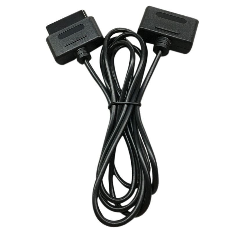 (2Pcs)1.8M / 6FT Game Controller Extension Cable for Nintendo SNES SFC, Retro-Duo, FC Twin Controller
