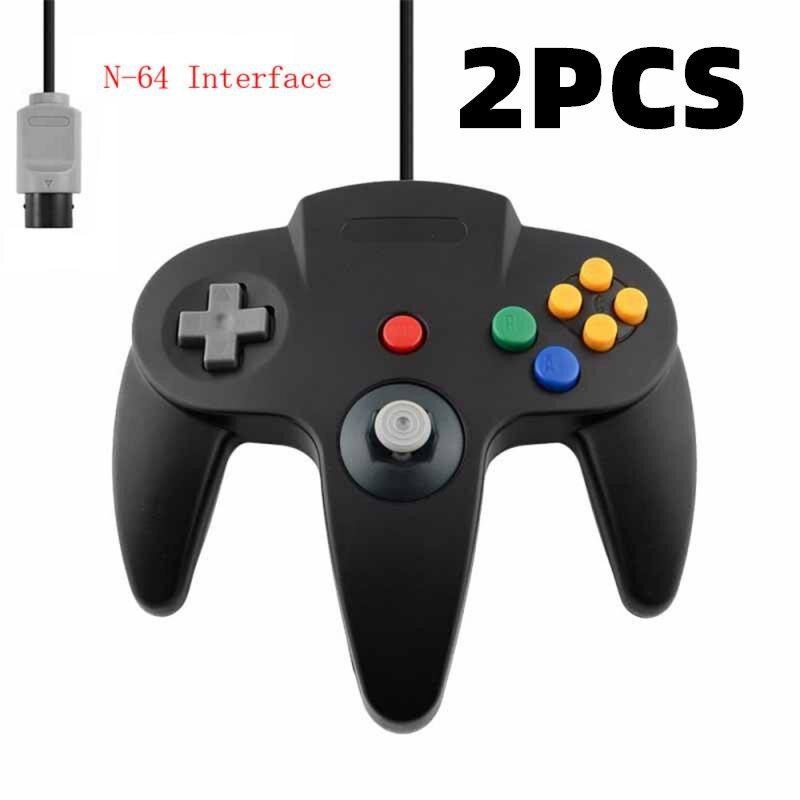 New Wired USB Gamepad Joystick For N64 Classic Game Controller Joypad For Classic Nintendo 64 Windows PC MControl Long Wired