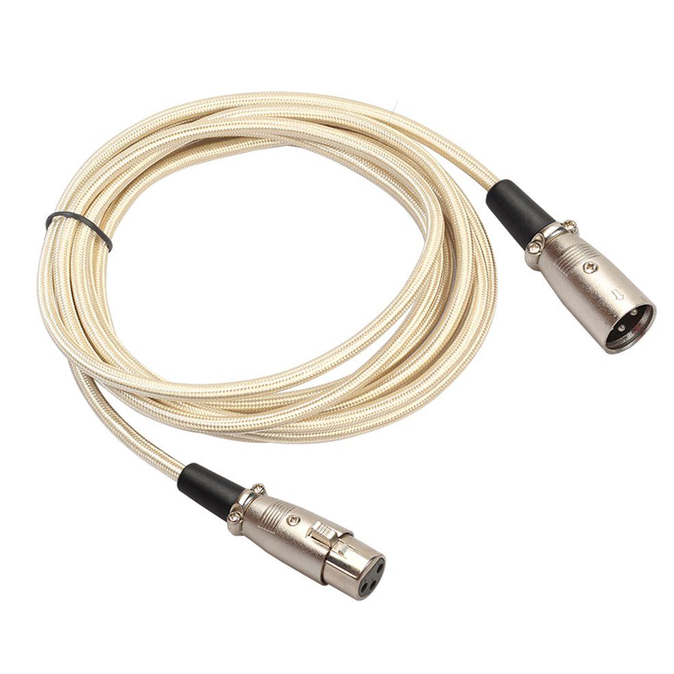 XLR Cable For Karaoke Microphone  Sound Cable XLR Extension Mikrofon