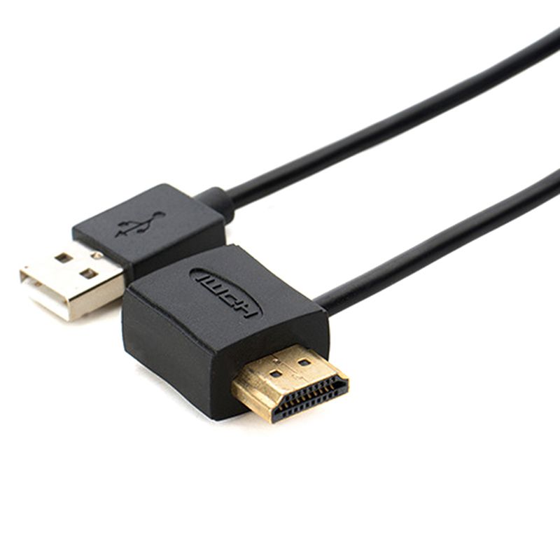 50cm usb 2.0 hdmi male to female adapter extender power connector cable