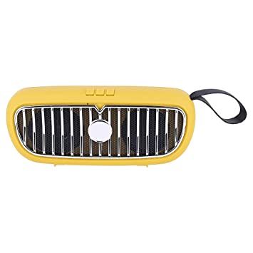Mega Bass Car Grill Design Portable MINI Wireless Bluetooth Speaker