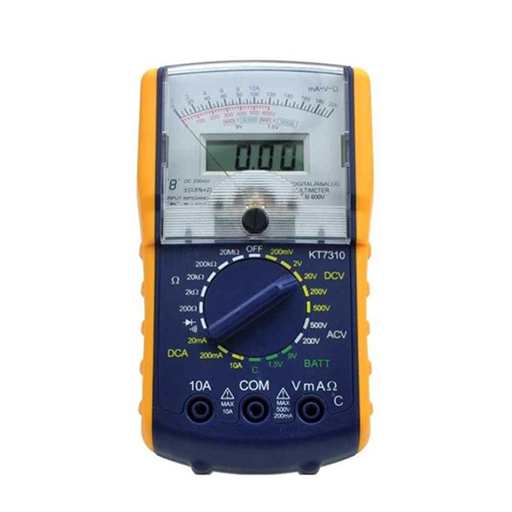 【MIGAPALAZA】 Canmove KT7310 Pointer Digital Display Analog Multimeter Voltage Current Precise Tester