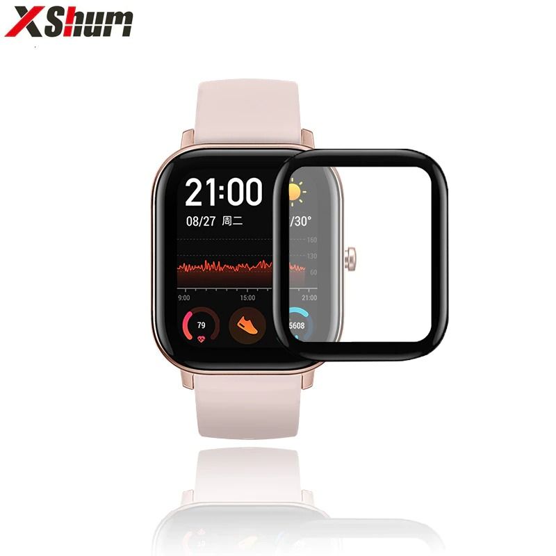 Amazfit GTS  Smart Watch Tempered Glass Screen Protector - 1 Pcs