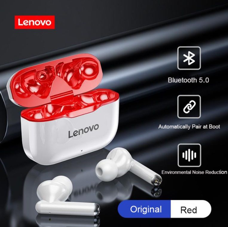 Wireless Earphones Bluetooth 5.0 TWS LP1 Earbuds 9D Stereo Sound Noise Reduction IPX4 Headsets With Mic