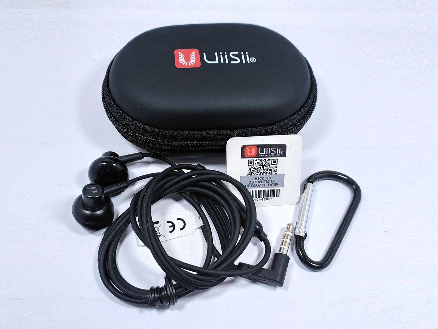 UiiSii HM12 Wired Half In-Ear Deep Bass Earphones With Mic
