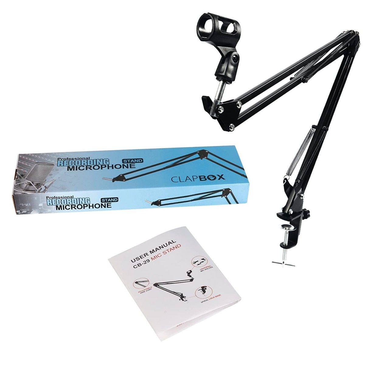 Professional Adjustable Flexible Metal Microphone Arm Stand