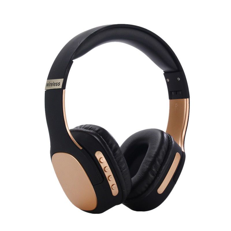 MH3 Wireless Bluetooth Headphones Stereo Headset Gaming Earphones with Microphone for Phone Pad PC Laptop aurum