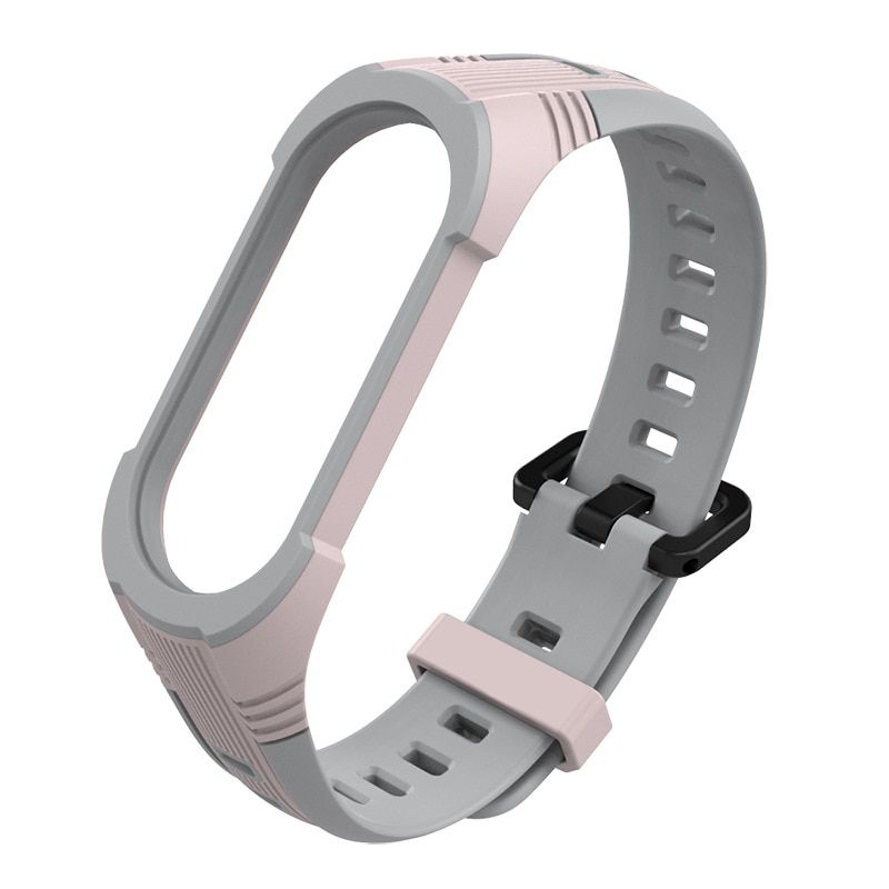 Breathable Strap for Mi Band 3 4 5 Sport Strap Watch Silicone Wrist Bracelet for Xiaomi Mi Band 3 4 Bracelet Miband 5 4 3 Strap