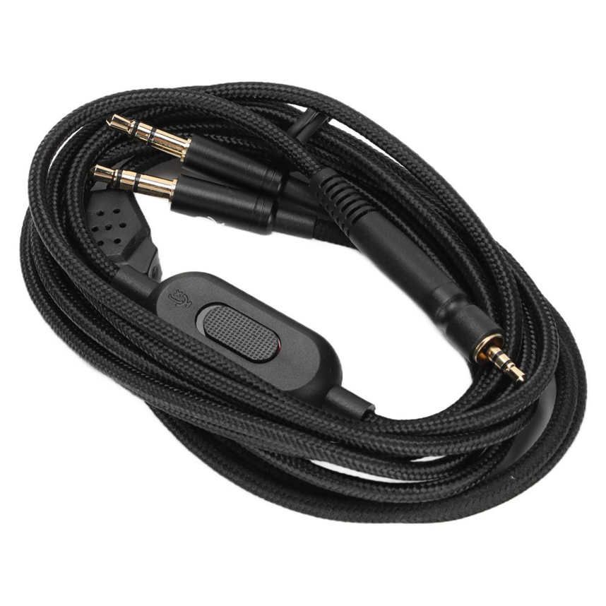 Headset Cord For PC373D GSP350 GSP500 GSP600 Headphone Cable With Volume Control
