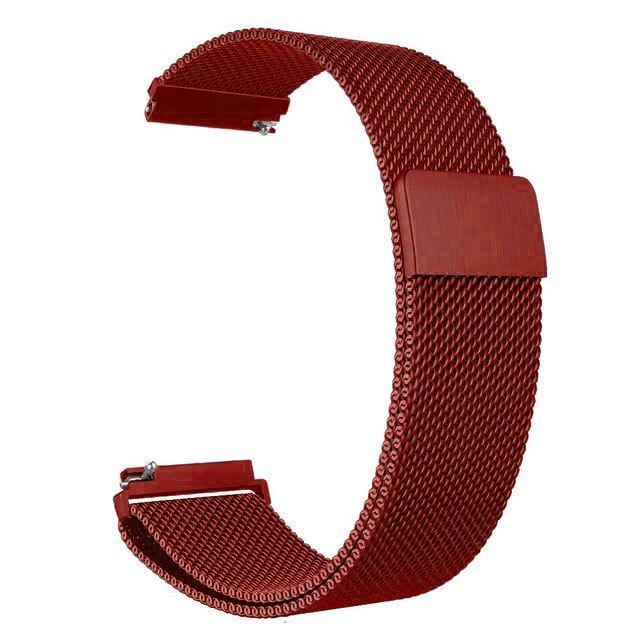 Universal 20mm 22mm for Samsung Watch 3 41mm 45mm Galaxy Watch Active Active 2 40mm 44mm Loop Milanese Band Stainless Steel Strap Quick Release Pins
