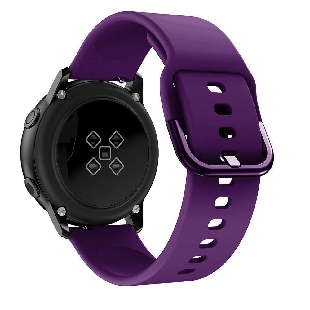 Newest 20mm 22mm Silicone Band for Samsung Galaxy Watch Active 2  Watchband Bracelet Strap for Amazfit bip