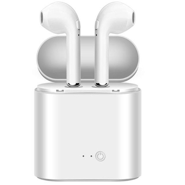 i7s TWS Bluetooth Earphone in-ear Wireless Headset Mini Music Earpiece Sport Earbuds with Wireless Earphone Charging Box