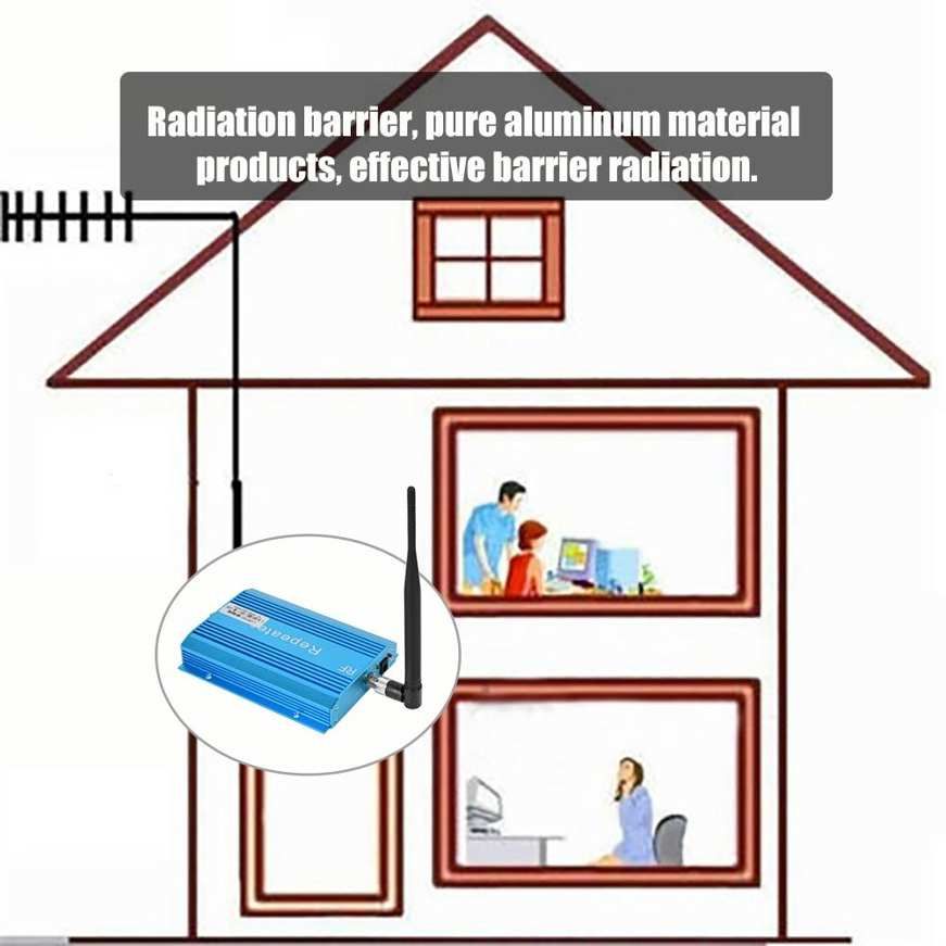 Signal amplifier for with high gain directional antenna F head an repeater of the Internet signal up to 100-800m² indoor