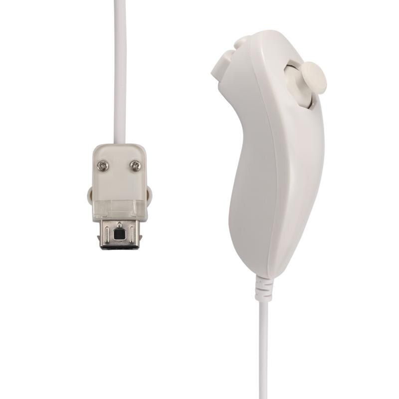 New Wireless Remote Nunchuck Controller Built-in Speaker With Protective Silicone Case Compatible With Nintendo Wii/Wii U/Wii Mi