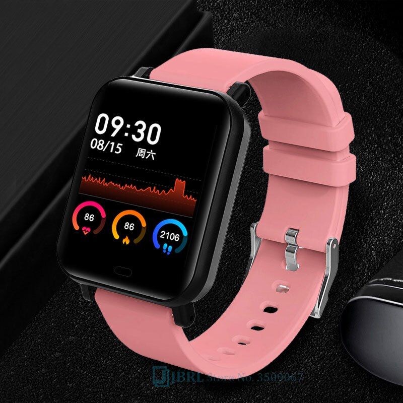 2021 Sport Fitness Smart Watch Men Women Smartwatch For Android iOS Smart Clock Bluetooth Waterproof Fitness Tracker Smart-Watch