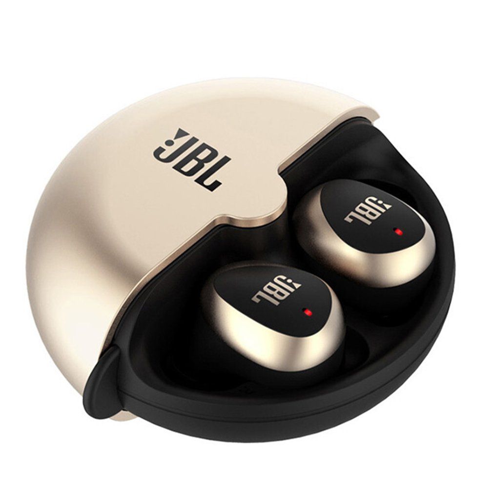MA True Wireless Headsets Noise Reduction Sports Waterproof Earphones Stereo gold