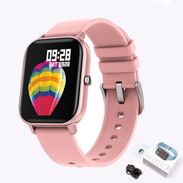 New P8 Color Screen Smart Watch Women men Full Touch Fitness Tracker Blood Pressure Smart Clock Women Smartwatch for Xiaomi
