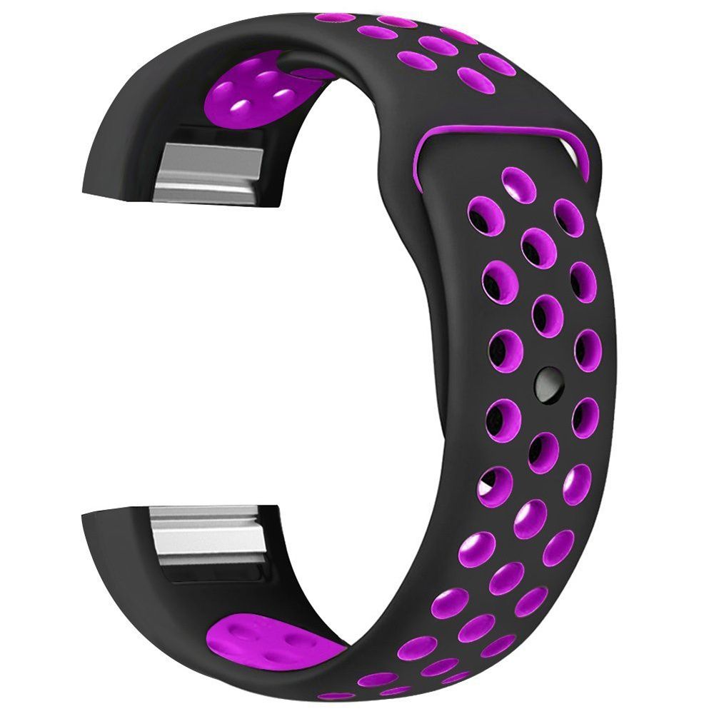 Sport Strap Silicone Bracelet Band Smart Wristband Replacement Watch Strap For Fitbit Charge Breathable Accessories Band For Fitbit Charge 2 Silicone Band Large size brand new and high quality