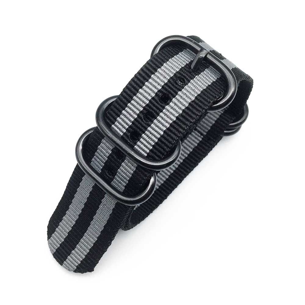 Brand Heavy duty nylon straps 20mm 22mm 24mm Nylon Watch Band NATO Strap Zulu strap watch strap ring buckle 280mm Nato Watchband
