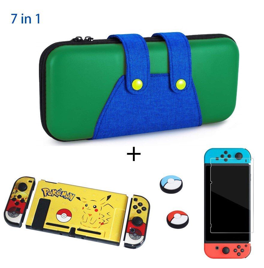 Carrying Case Compatible with Nintendo Switch - Protective Hard Shell Portable Travel Carry Case Bag for Nintendo Switch Console
