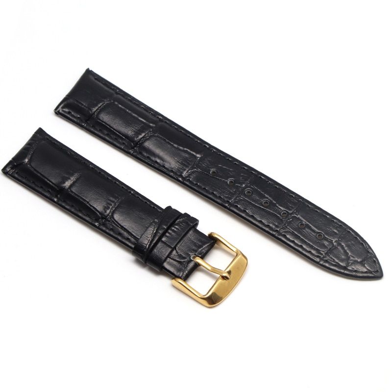 LeatherWatchbands20mmwatchstraputterfly buckle Band Steel Buckle Strap Suitable for Samsung Galaxy Watch gear s3 frontier