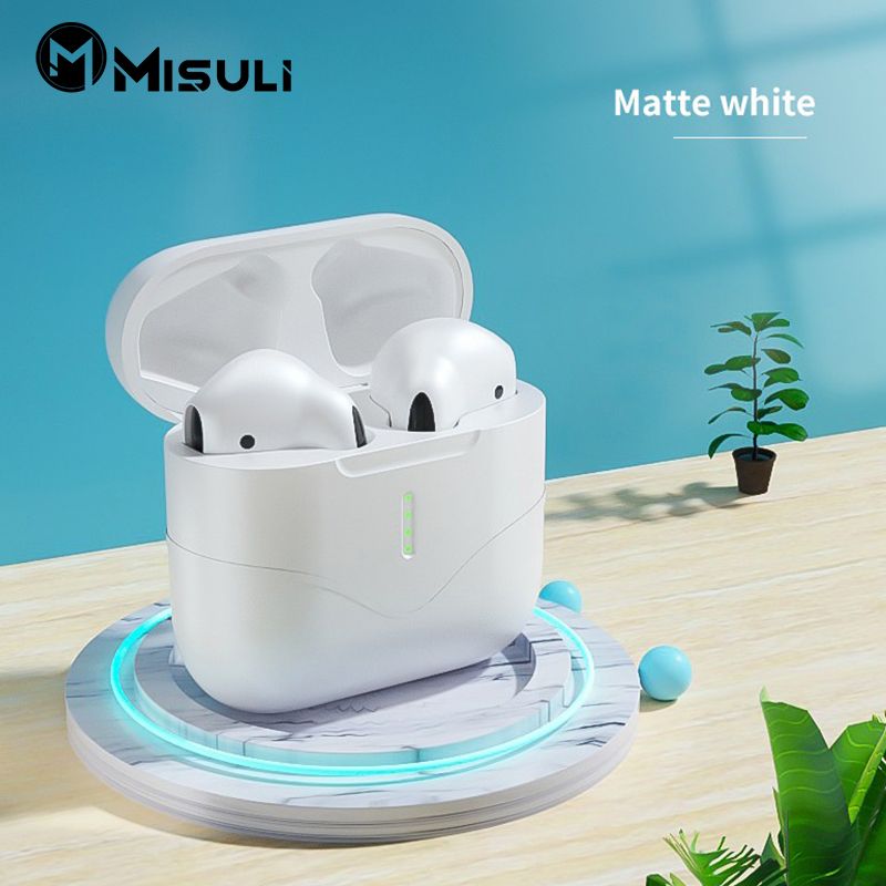 N28 Bluetooth Earphones TWS BT 5.2 Wireless Headsets HIFI Sound Touch Mini Game Headphones New Patent Noise Cancellation Earbuds