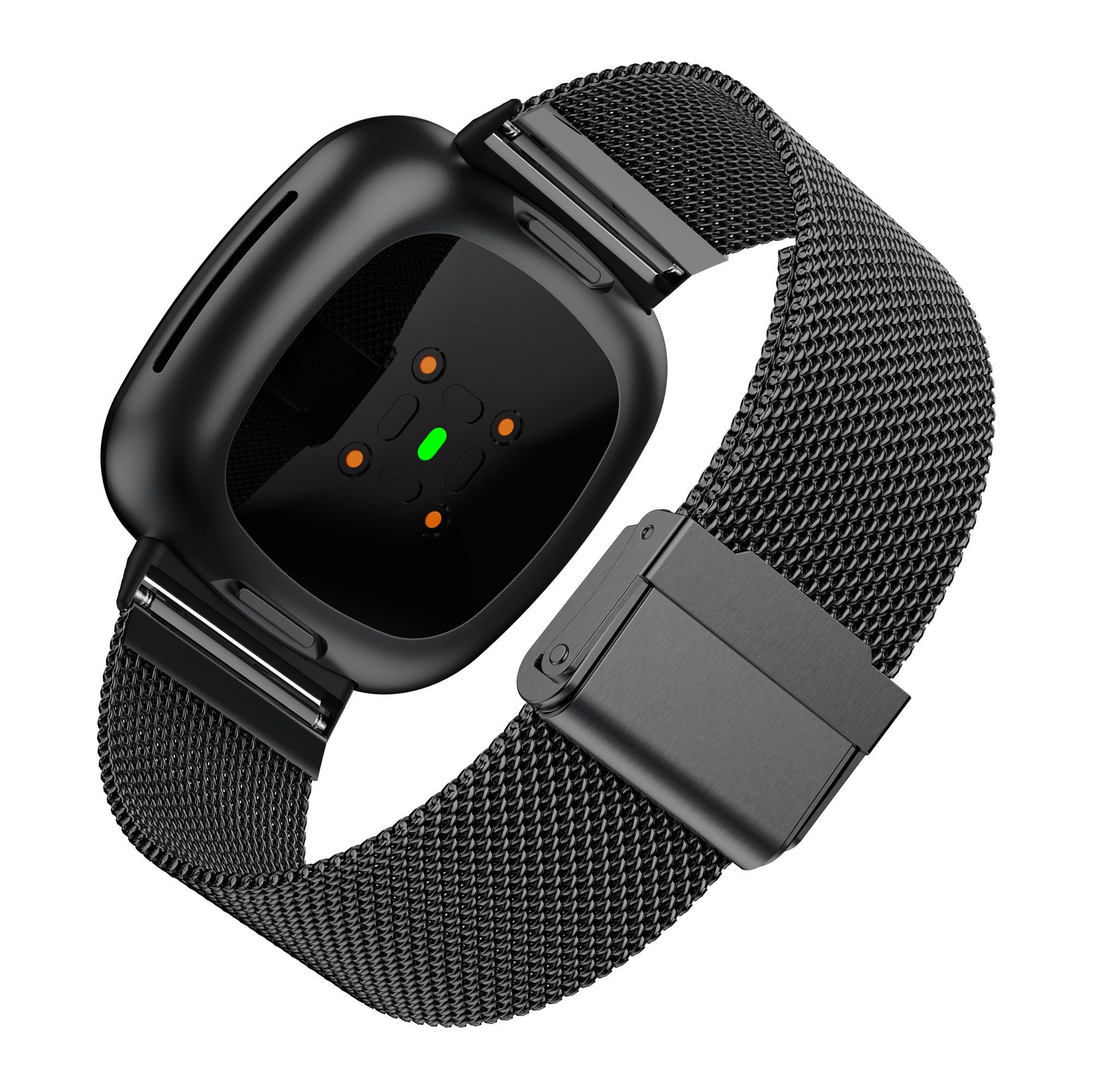 Milanese Loop For Fitbit Versa 3 / sense Wristband Wrist Strap Smart Watch Band Strap Stainless Steel Watchband Replacement Band