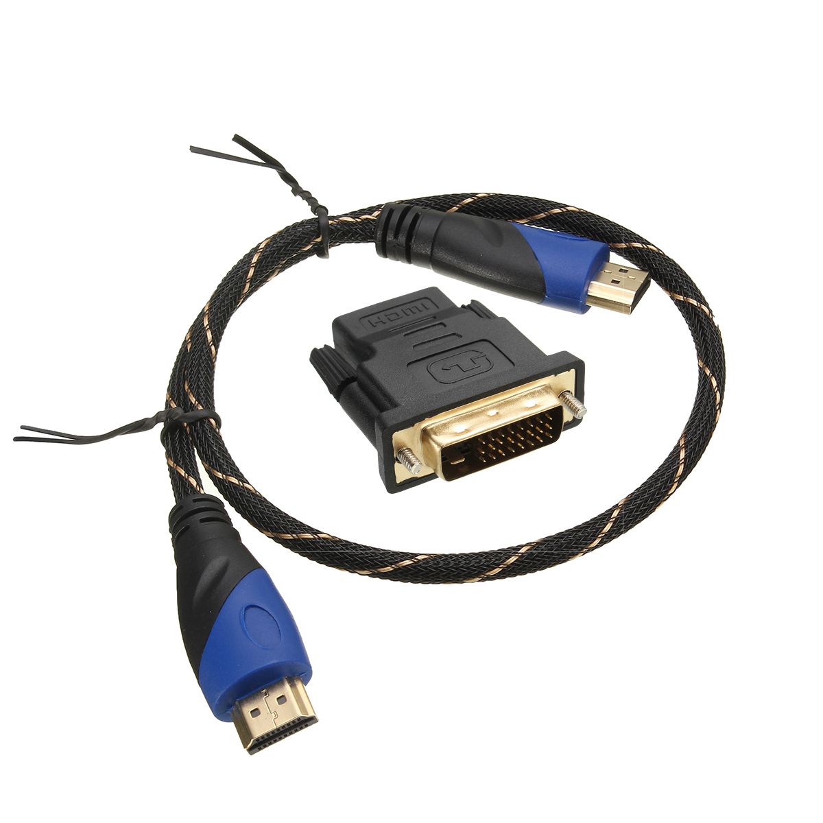 New Braided HDMI Cable V1.4 AV HD 3//D for PS3 Xbox HDTV 1M - 10M Meters 1080P DF