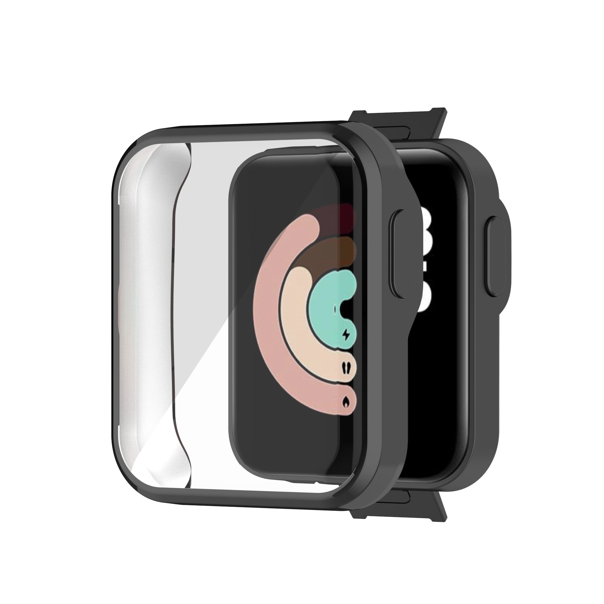 1 pcs All-inclusive TPU Screen Protective Case Suitable for Mi Watch Lite Redmi Watch with nice material
