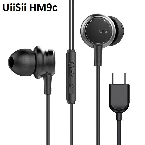 UiiSii HM9c Type-C Gaming Music Earphone Dynamic Earbuds For Huawei Xiaomi Meizu Phone