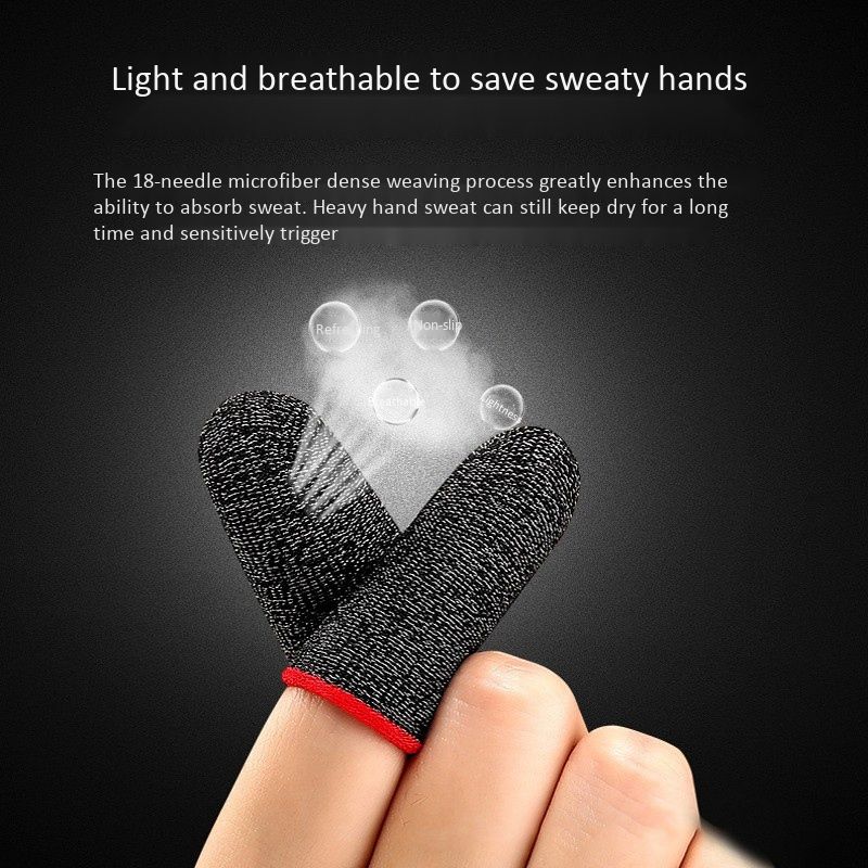 Handle Game Controller,Physical Keys Gaming Finger Sets for PUBG Joystick Metal Mobile Game Artifact Transparent