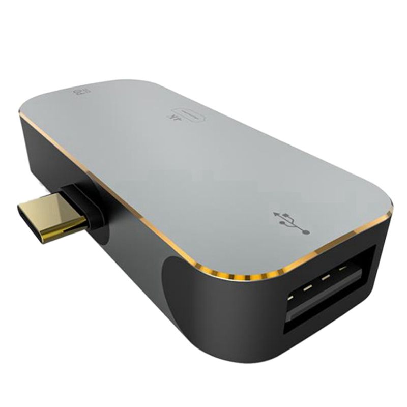 Video Game Converter for Switch PC HD Converter Portable Adapter 4K 1080P PD HDMI-Compatible Fast Charge Adapter