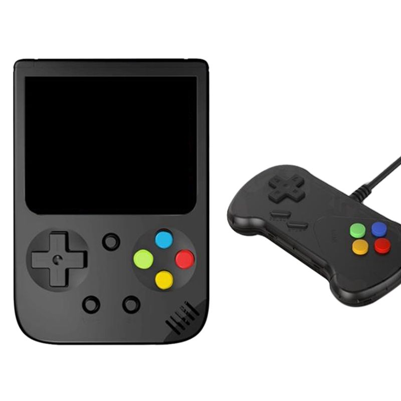 JOUYI 3.0Inch IPS Screen Built-in Module Multiplayer Online Open Source Portable Handheld Retro Game Console Black