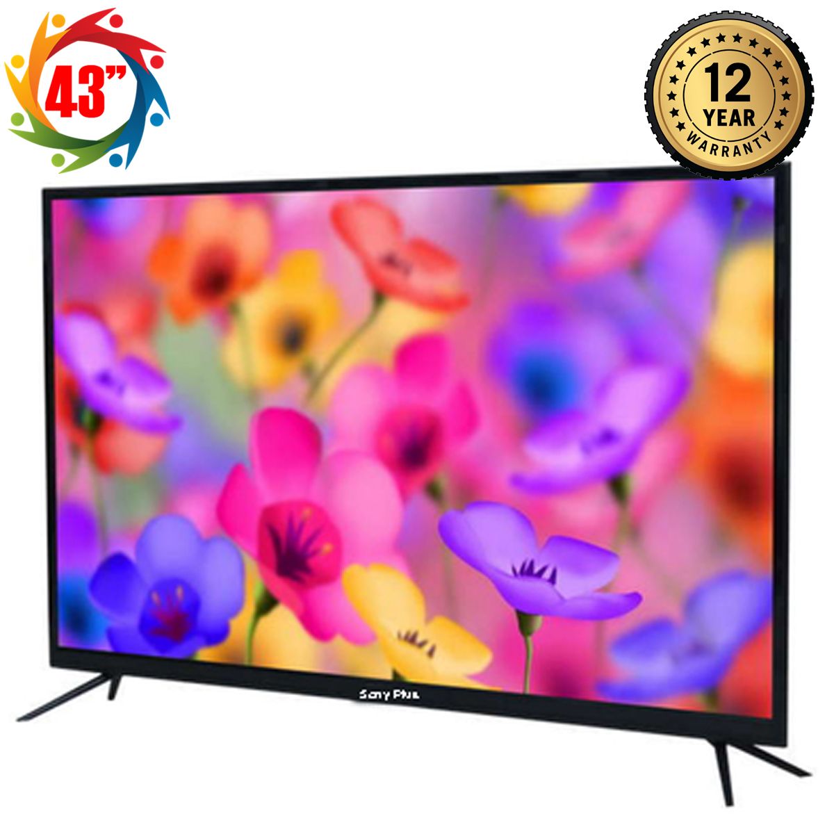 SONY PLUS 43 ANDROID SMART HD TV, WiFi Connection, Android, USB Play, Wall Mount and Mouse System