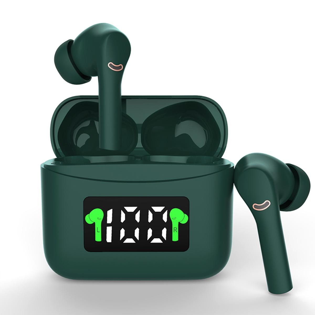 Tws J5 Wireless Bluetooth Headset Anc Enc Active Noise Reduction Bluetooth Headset Sports Headset