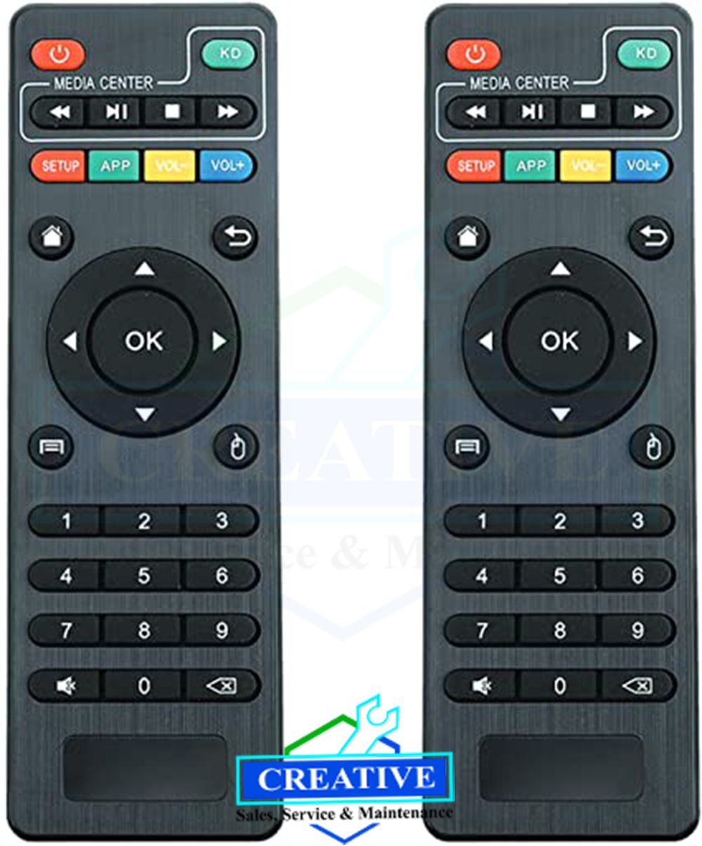 Master Remote Control For MXQ, MXQ Pro 4K, X96mini, X96Q,Tx9 Pro, TX3min, TX6, T95X, T95M, T95N Android Smart TV Box.